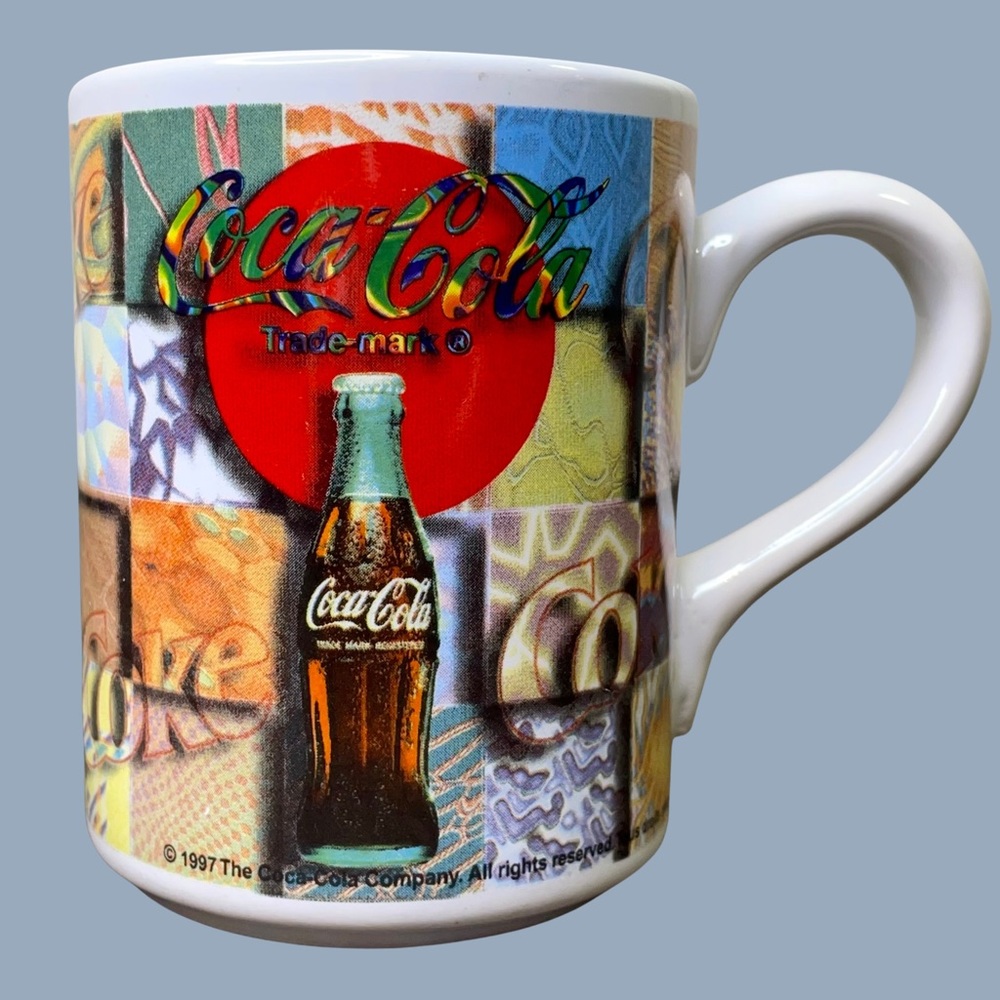Coca-Cola 1997 Brand Coffee Mug Coke Cup